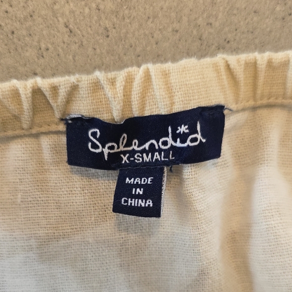 Splendid Beige Camouflage Mini Dress - Picture 3 of 4